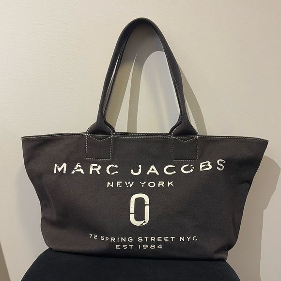 Marc Jacobs Handbags - Marc Jacobs Canvas Tote Bag Small Black